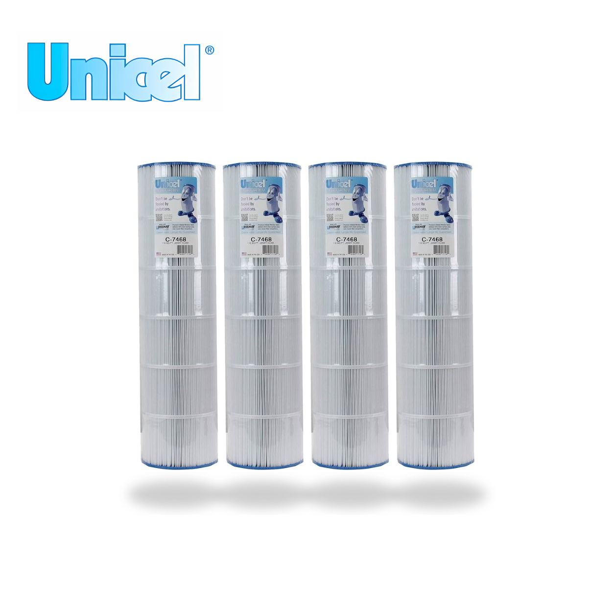 Unicel C-7468-4 Replacement Cartridge Filter – 115 Sq. Ft. for Jandy CL460