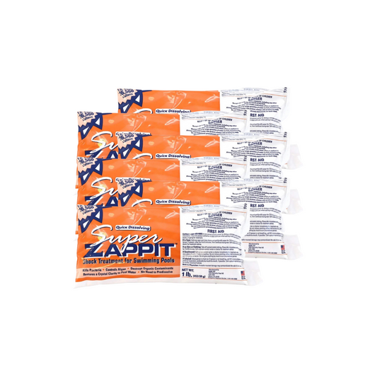 Super Zappit® 73% Calcium Hypochlorite Shock (6x1 lb pouch)