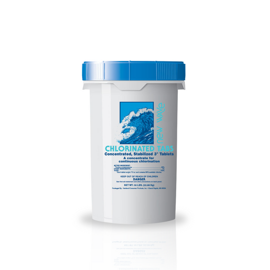 50LB CHLORINE TABS – 3-INCH (CLEARON)