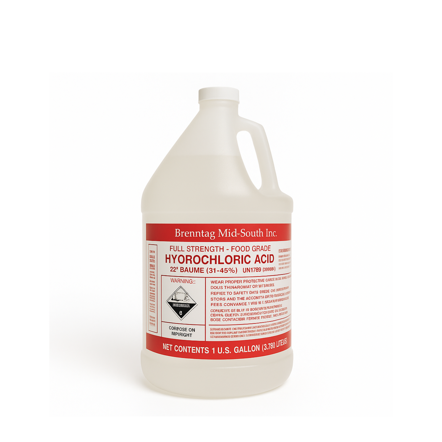MURIATIC ACID (1 GALLON) CASE (4 Jugs)