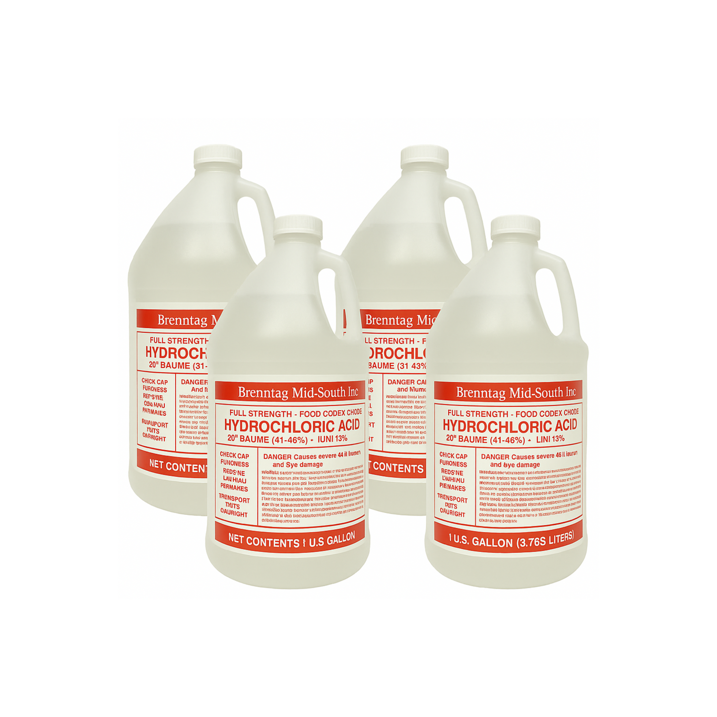 MURIATIC ACID (1 GALLON) CASE (4 Jugs)