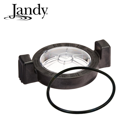 Jandy R0480000 Lid Assembly with Locking Ring &amp; O-Ring for FloPro Pumps